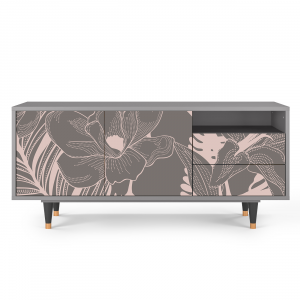 Sideboard - STORYZ - T7 Issabelline Flower - Grey