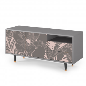 Sideboard - STORYZ - T7 Issabelline Flower - Grey