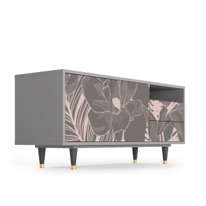 Sideboard - STORYZ - T7 Issabelline Flower - Grey