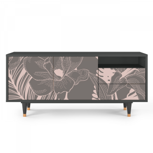 Sideboard - STORYZ - T7 Issabelline Flower - Antracite