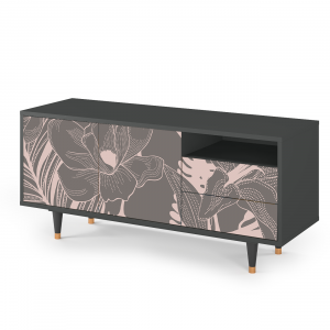 Sideboard - STORYZ - T7 Issabelline Flower - Antracite