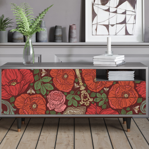 Sideboard - STORYZ - T7 Poppy Garden - Grey