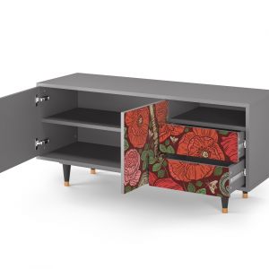 Sideboard - STORYZ - T7 Poppy Garden - Grey