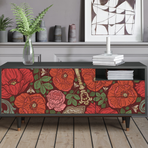 Sideboard - STORYZ - T7 Poppy Garden - Antracite