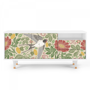 Sideboard - STORYZ - T7 Spring Swallow - White