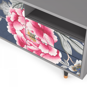 Sideboard - STORYZ - T7 Dark Flower Bed - Grey