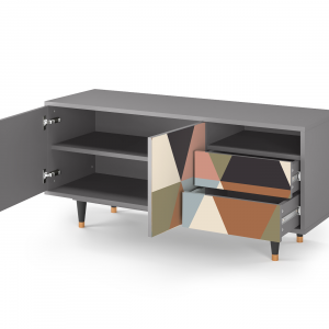 Sideboard - STORYZ - T7 Royal Triangles - Grey