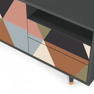 Sideboard - STORYZ - T7 Royal Triangles - Antracite