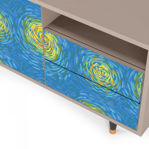 Sideboard - STORYZ - T7 Van Gogh Lights - Latte
