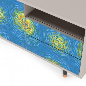 Sideboard - STORYZ - T7 Van Gogh Lights - Sand