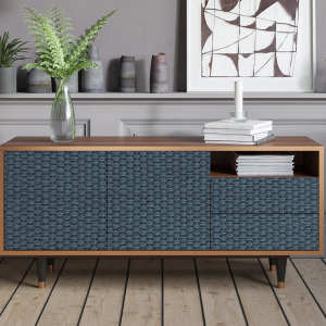 Sideboard - STORYZ - T7 Knitted Pattern - Walnut