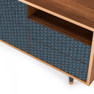 Sideboard - STORYZ - T7 Knitted Pattern - Walnut