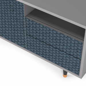 Sideboard - STORYZ - T7 Knitted Pattern - Grey