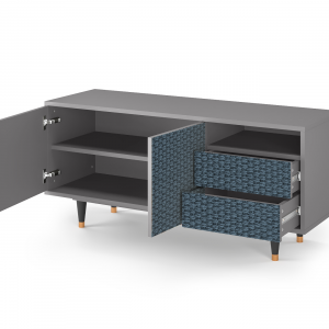 Sideboard - STORYZ - T7 Knitted Pattern - Grey