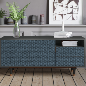 Sideboard - STORYZ - T7 Knitted Pattern - Antracite