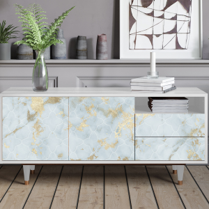 Sideboard - STORYZ - T7 Golden Waves - White